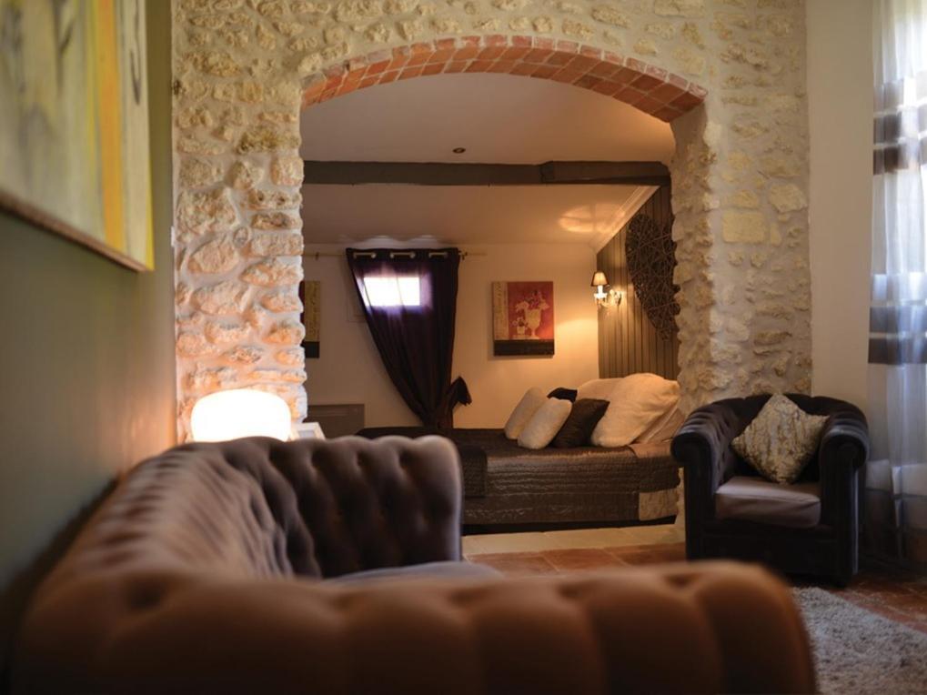 Domaine De Quittignan Brillette Hotel Moulis-en-Medoc Ruang foto